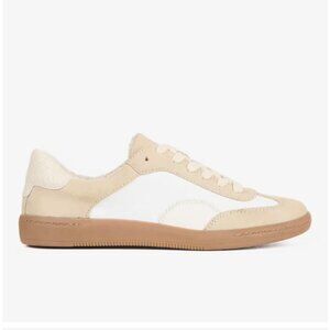 NEW DOLCE VITA Lace Up Sneakers Ivory Multi for women 128mn